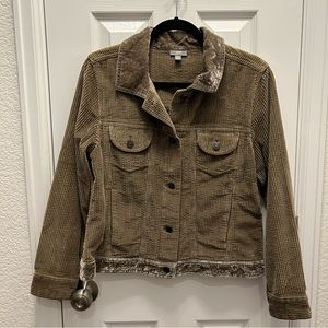 J. Jill corduroy jacket size S